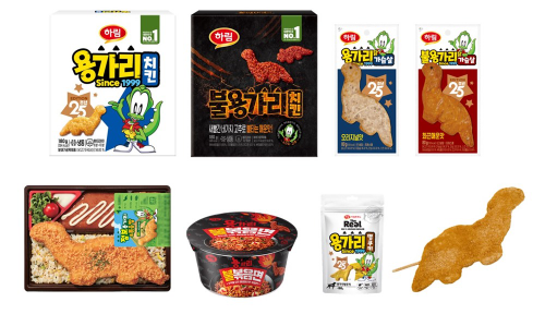 CU, 용가리 스핀오프 상품 선봬