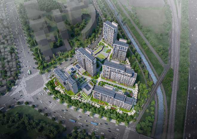 고덕강일지구 2블록 조감도. 사진=SH