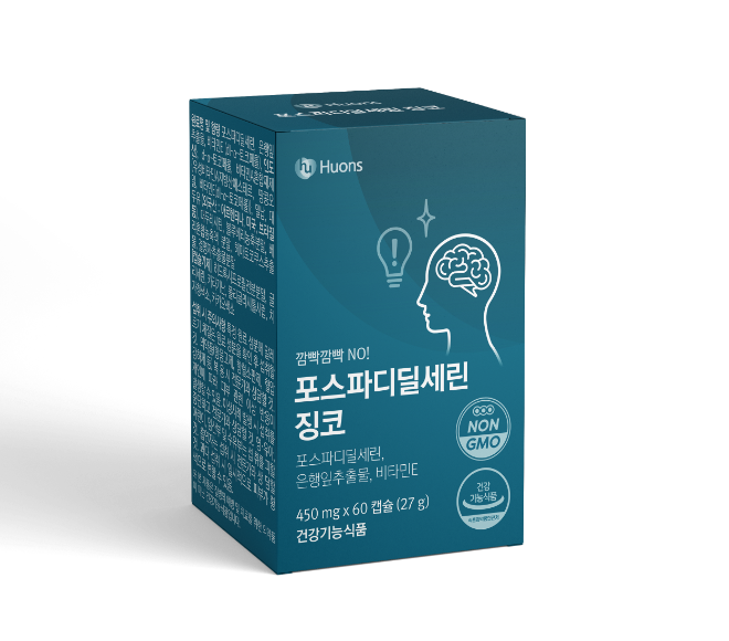휴온스, 두뇌 건기식 ‘포스파티딜세린 징코’ 출시 기념 프로모션 실시