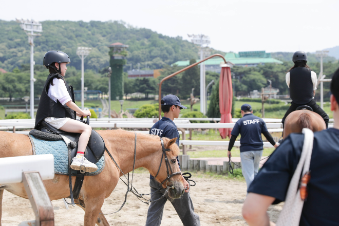 한국마사회, 렛츠런파크 서울·도심공원 3곳에 무료승마체험 제공