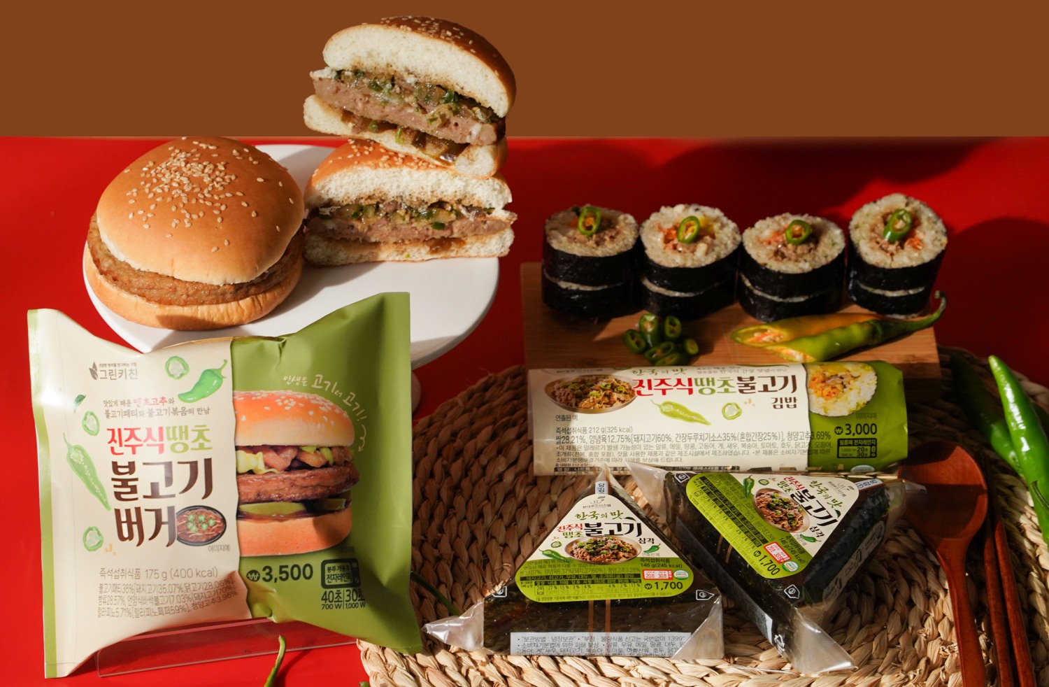 세븐일레븐, ‘진주땡초김밥’ 활용한 푸드 3종 선보여