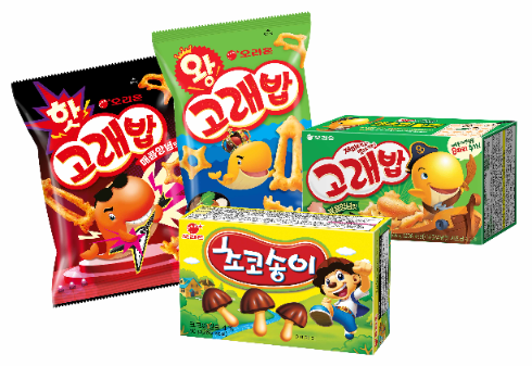오리온, "키덜트족 힘입어 ‘초코송이’와 ‘고래밥’ 소비층 확대됐다"