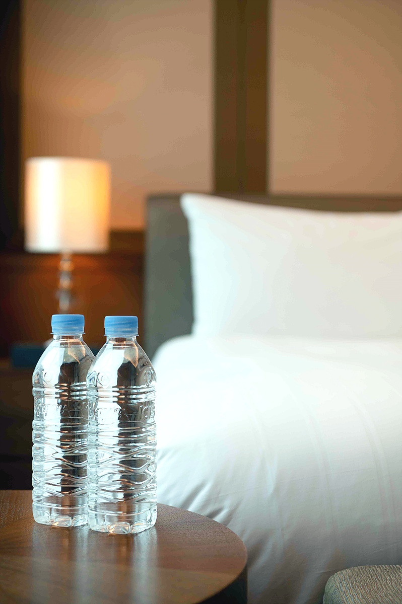 롯데호텔 무라벨 생수.(사진=롯데호텔앤리조트)