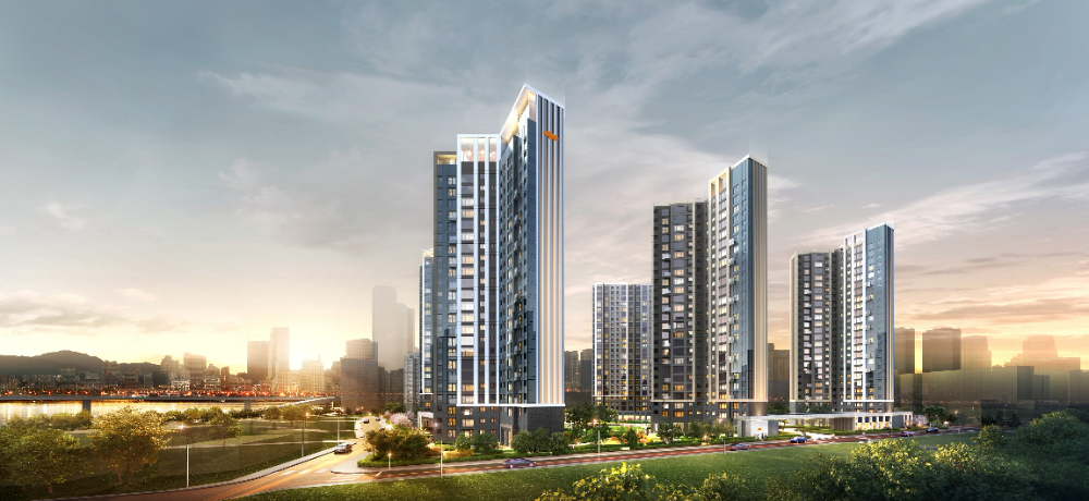 자양7구역 재건축사업 투시도.(사진=DL이앤씨)