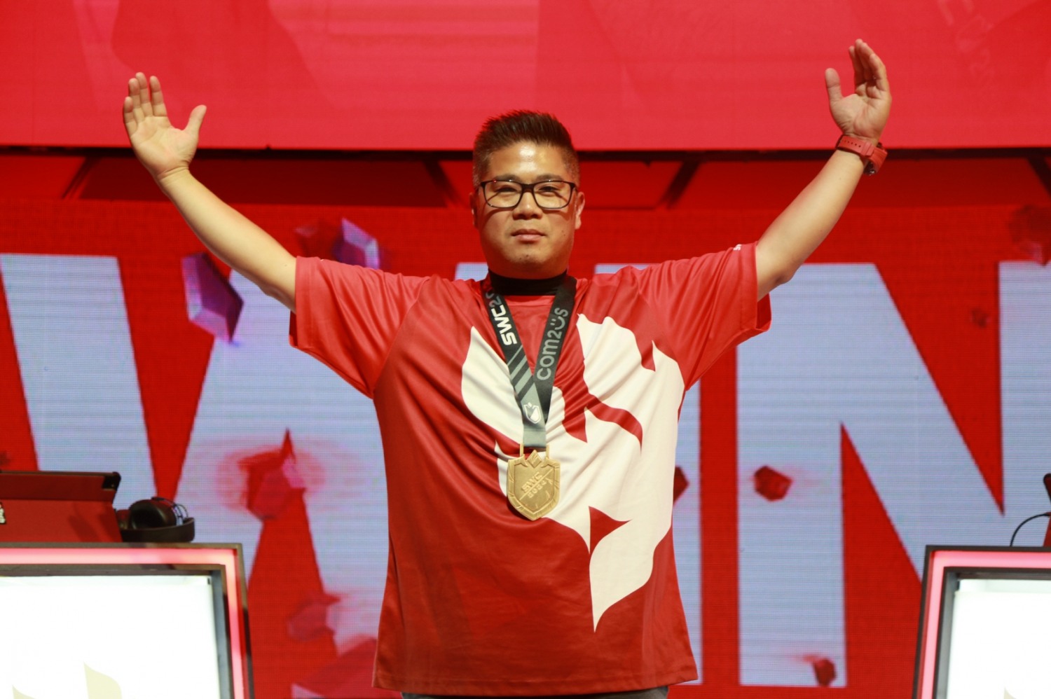 SWC2024 아메리카컵 우승자 TRUEWHALE. 사진=컴투스