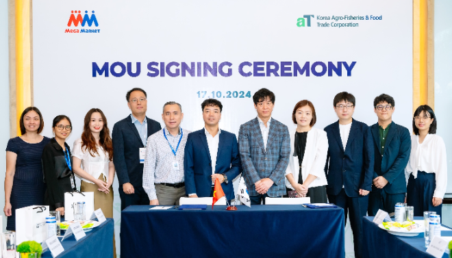 aT, 베트남 메가마켓과 K-푸드 소비 확대∙글로벌 기후위기 대응 ESG 실천 업무협약 체결