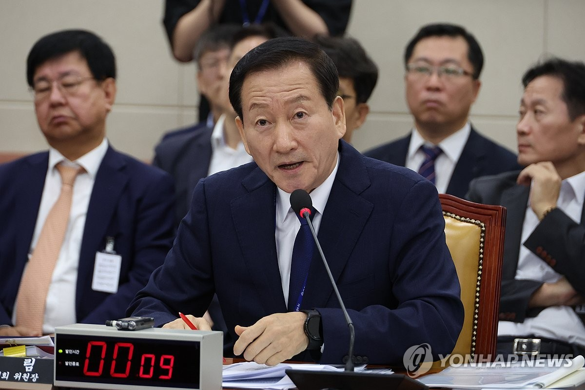 답변하는 류희림 방심위원장.(사진=연합뉴스)