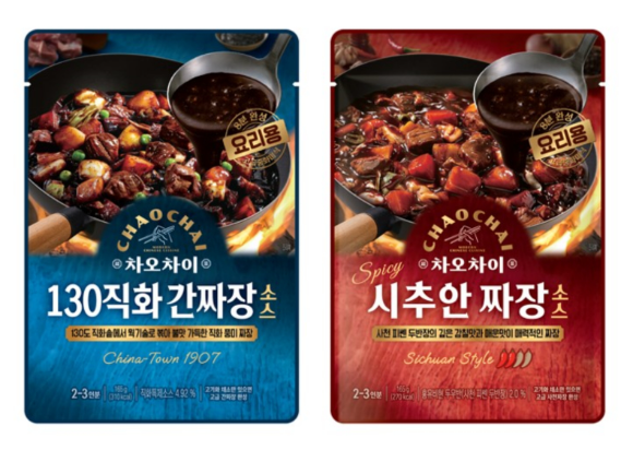 차오차이, 중화요리 소스 신제품 선보여