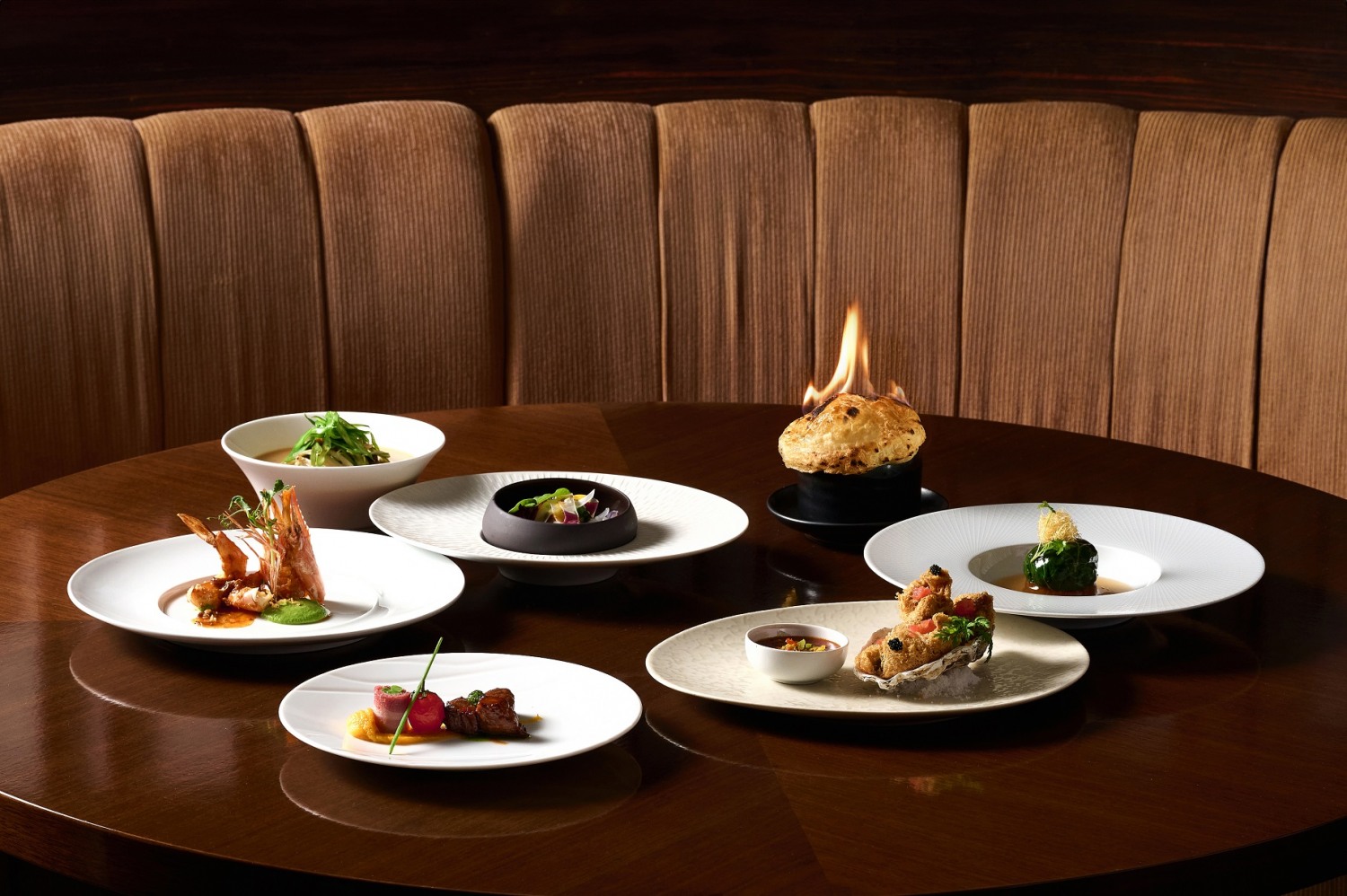 중식당 통합 코스 메뉴 ‘만추미식’.(사진=롯데호텔앤리조트)