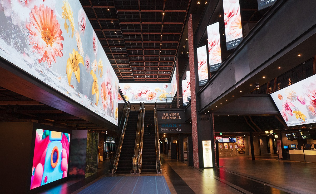 CGV, 프리미엄 미디어 아트 라이선스 서비스 플랫폼 ‘LED.ART’ 운영