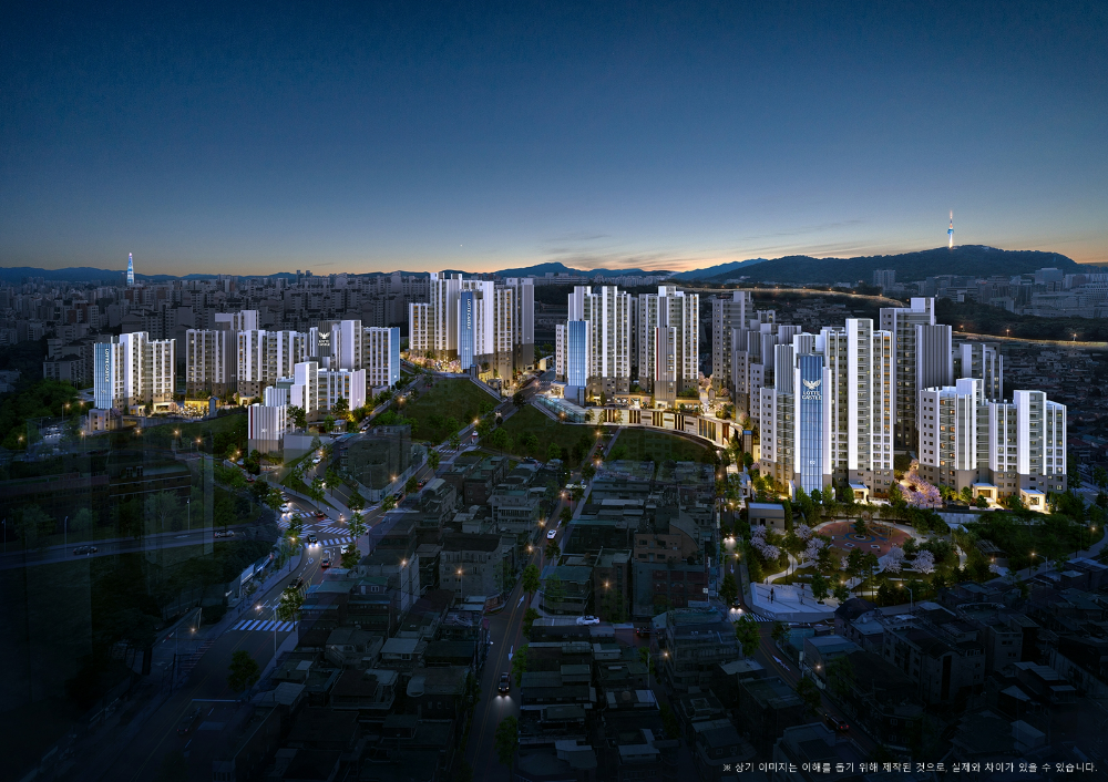 창경궁 롯데캐슬 시그니처 투시도.(사진=롯데건설)