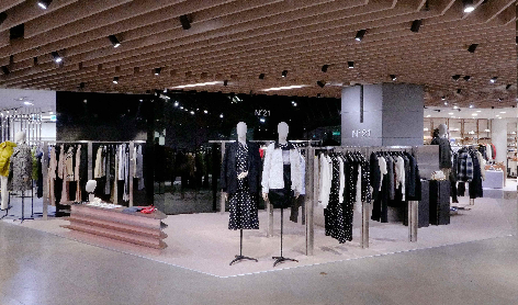 코오롱FnC N21, 신세계 강남점 매장 열어