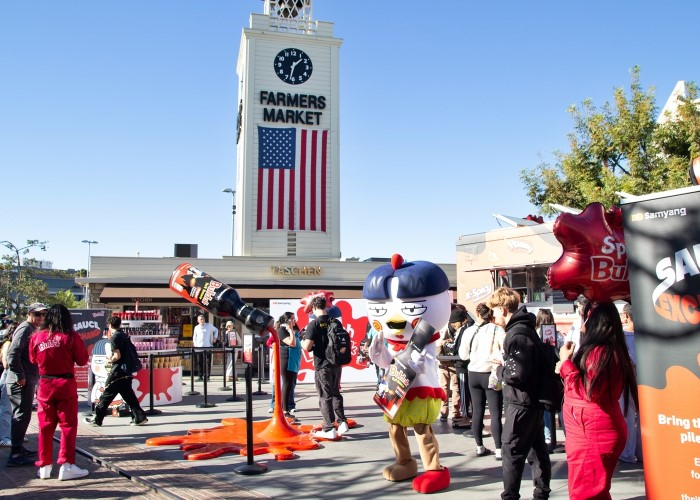 삼양라운드스퀘어 ‘스플래시 불닭’에 4만여 명 참여