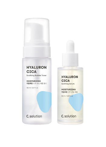 닷솔루션, 씨솔루션 히알루론 시카 수딩 스킨케어 선보여