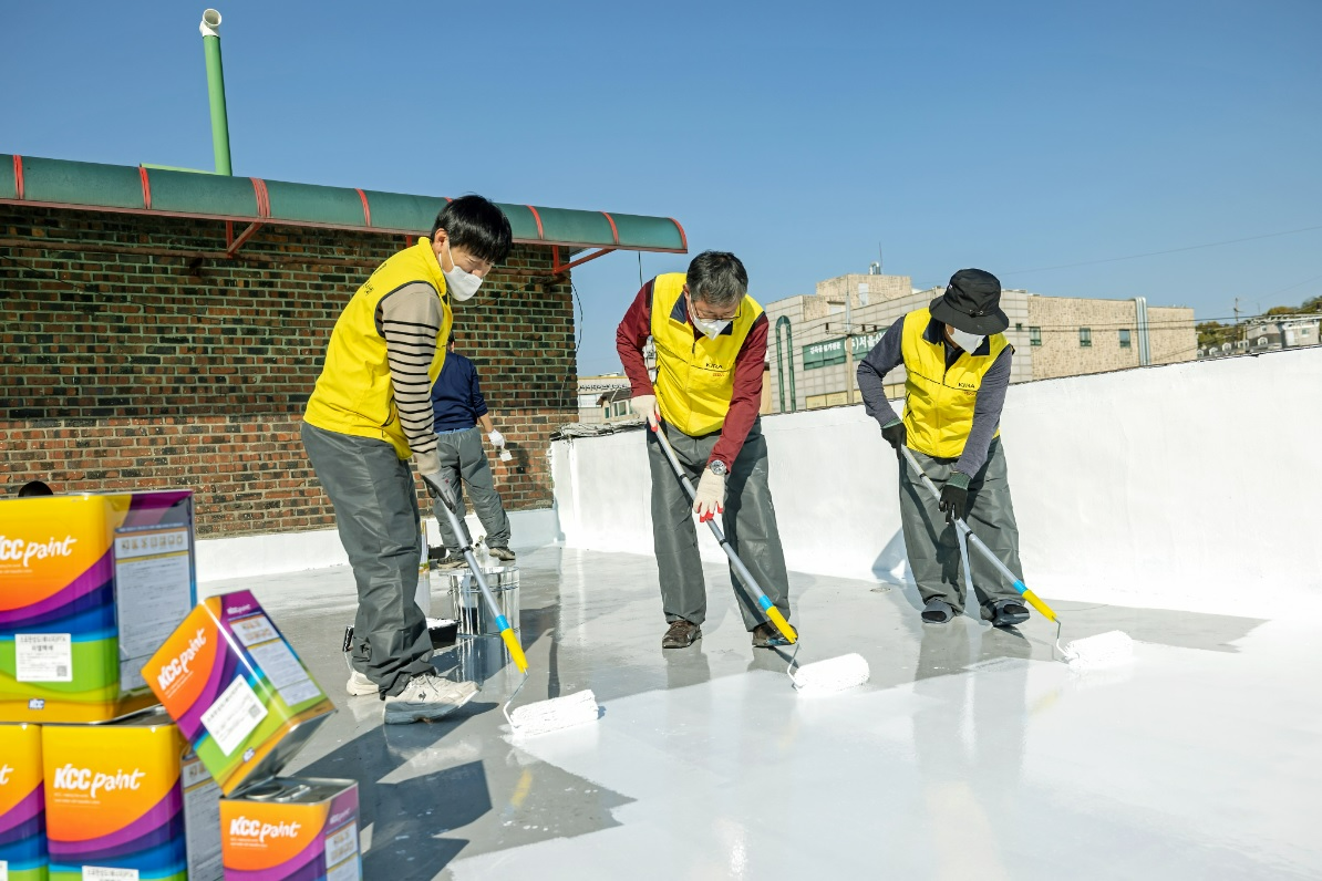 KCC, 서울시건축사회와 ‘선제적 쿨루프 사업’ 협업