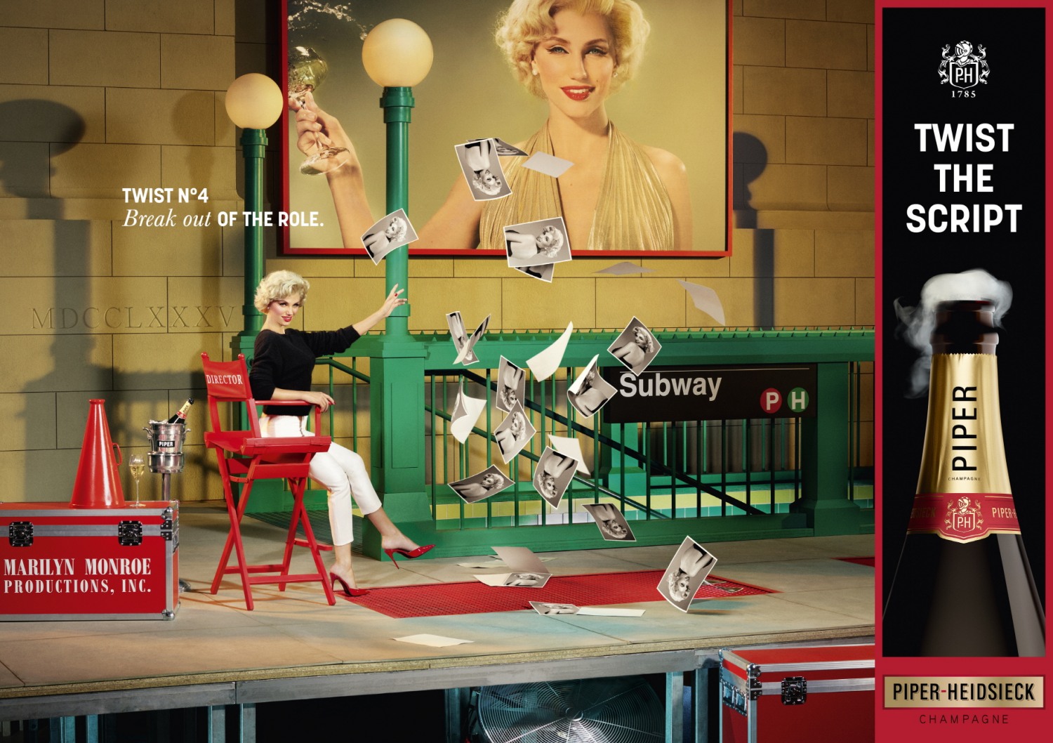 아영FBC 샴페인 파이퍼 하이직, 글로벌 캠페인 공개