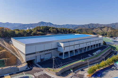 웅진식품, ‘유구 통합 물류센터’ 준공