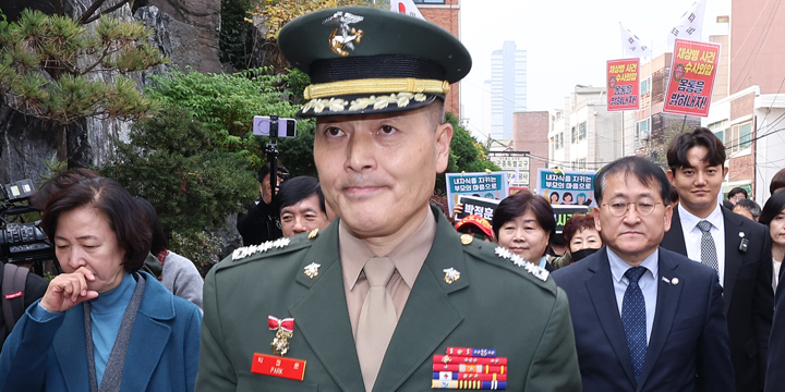 박정훈 전 수사단장, 결심 공판 출석.(사진=연합뉴스)