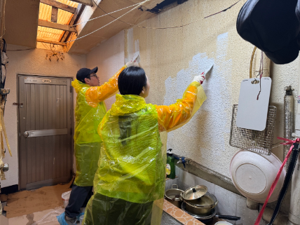 bhc 대학생 봉사단, 연말 맞이 릴레이 봉사 펼쳐