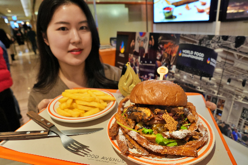 롯데백화점, 월드 푸드 챔피언십 Top3 햄버거판매