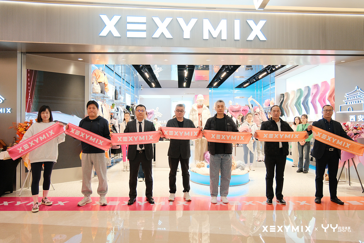 브랜드엑스 젝시믹스, 中 시안 매장 오픈