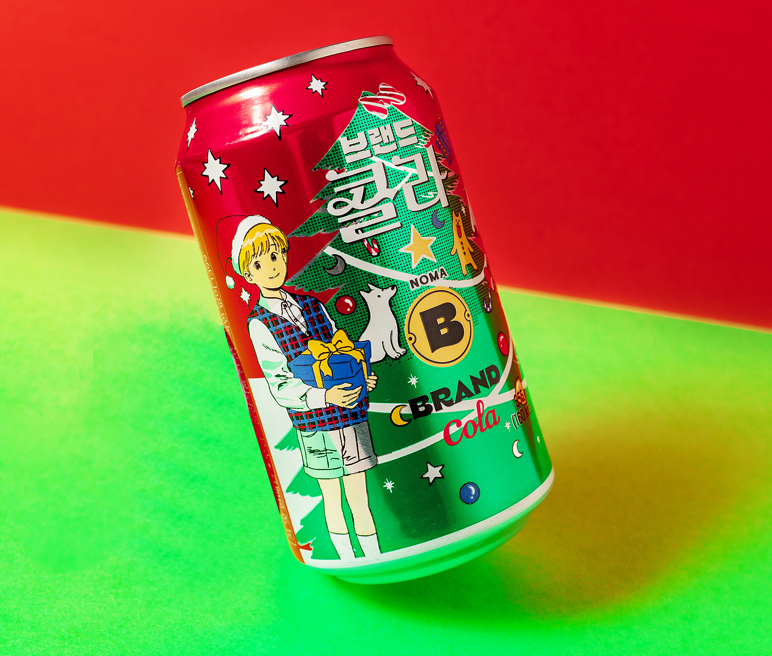 신세계푸드, 노마 작가 협업 ‘브랜드 콜라’ 크리스마스 에디션 출시