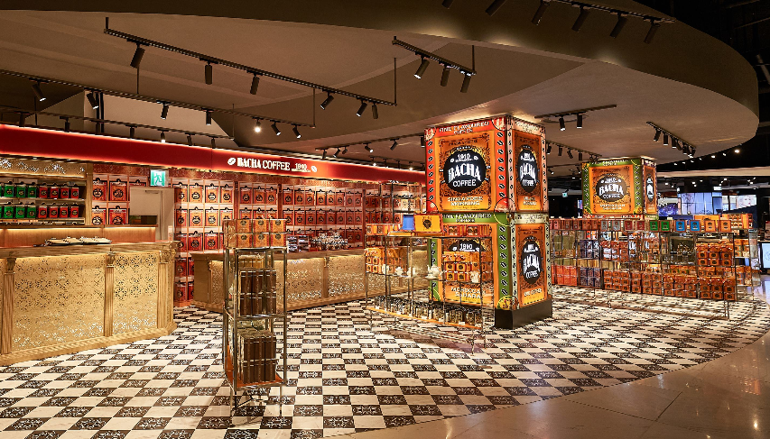 롯데百, '바샤커피' 홀리데이 기프트 팝업 실시