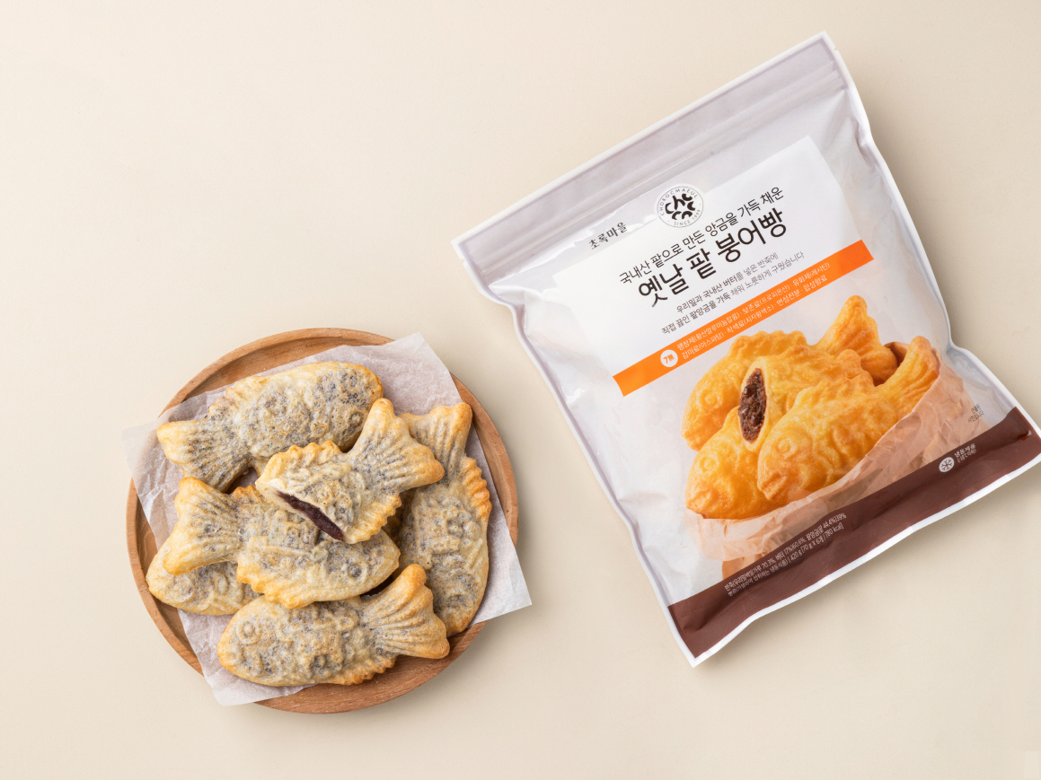 초록마을, ‘옛날 팥 붕어빵’ 선보여