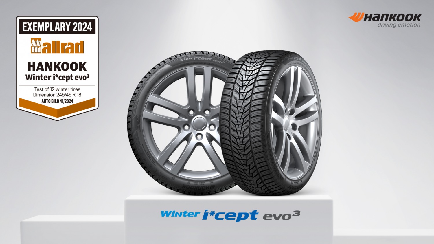 한국타이어 ‘윈터 아이셉트 에보3’, 아우토 빌트 알라드 테스트 ‘최고 등급’ 획득