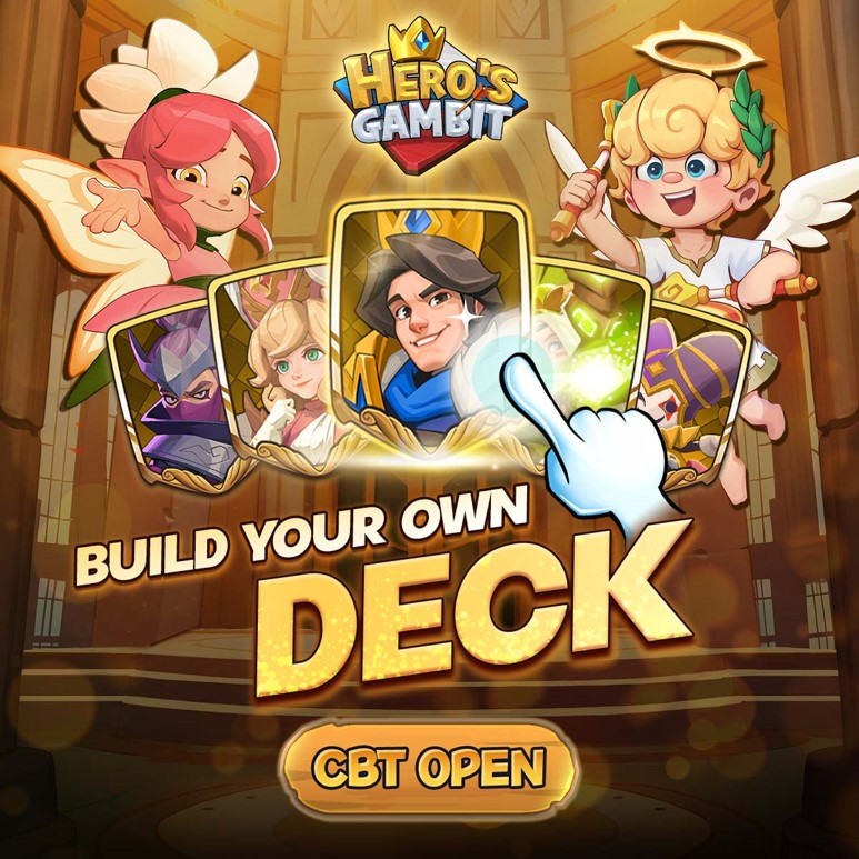 그라비티 ‘히어로즈 갬빗(Hero’s Gambit)’ 글로벌 CBT 실시