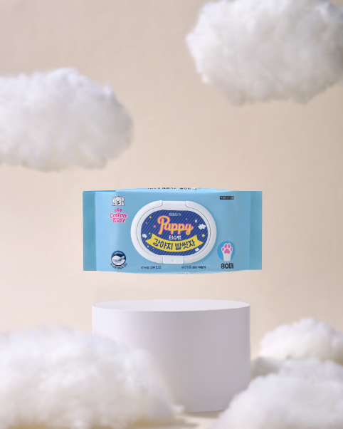 LG생활건강, 강아지 발씻자 ‘티슈형’ 선보여