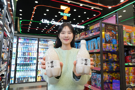 세븐일레븐, ‘죽산막걸리’ 단독 출시