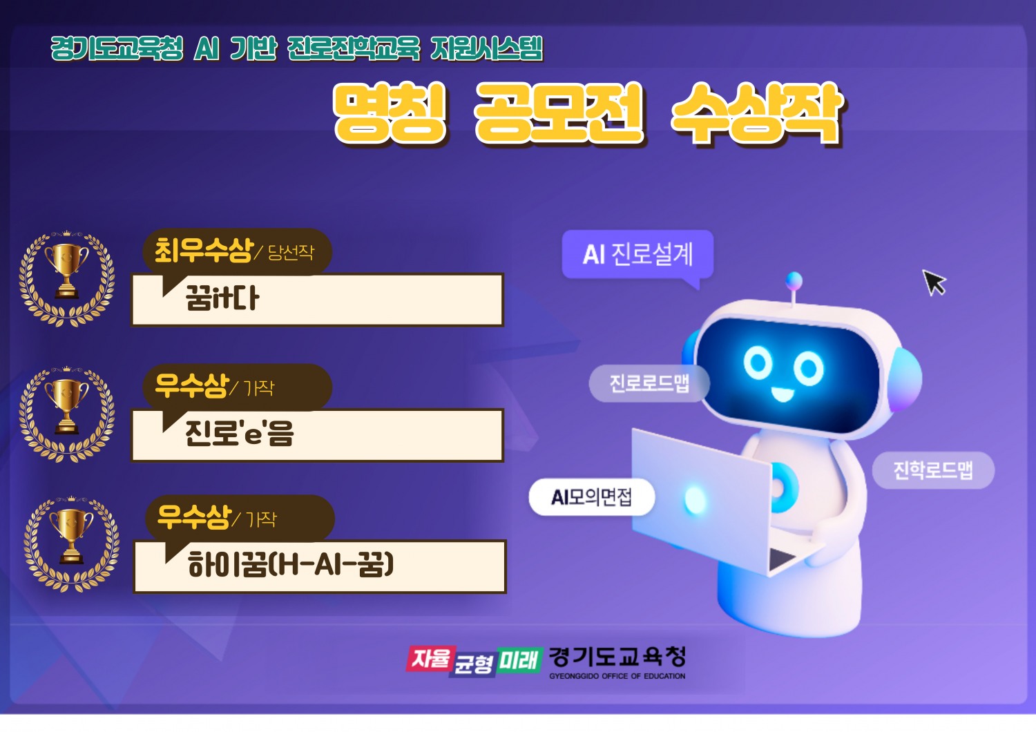 명칭 공모전 수상작