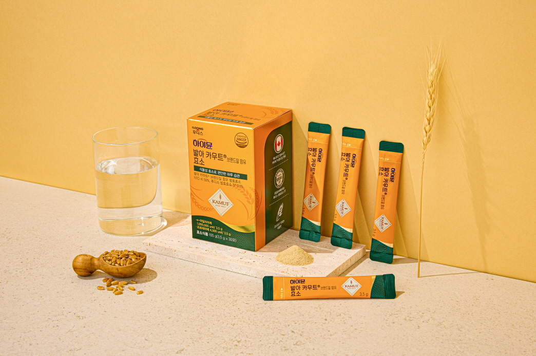 일동후디스, ‘하이뮨 발아 카무트® 브랜드밀 함유 효소’ 선보여