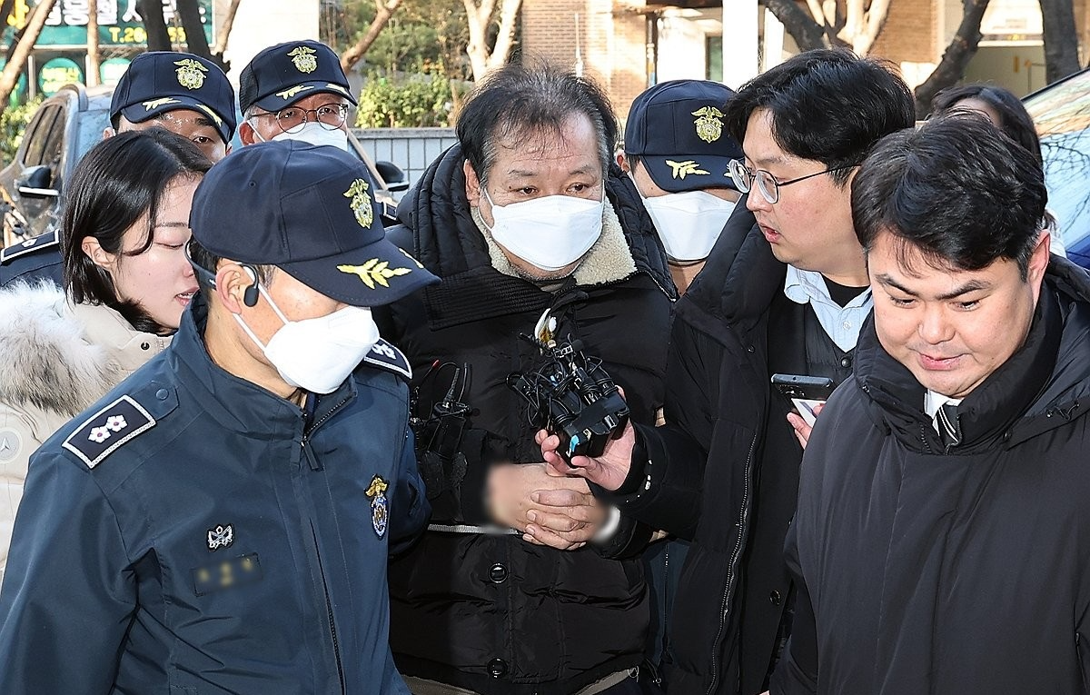 '건진법사' 전성배, 영장실질심사 출석(사진=연합뉴스)