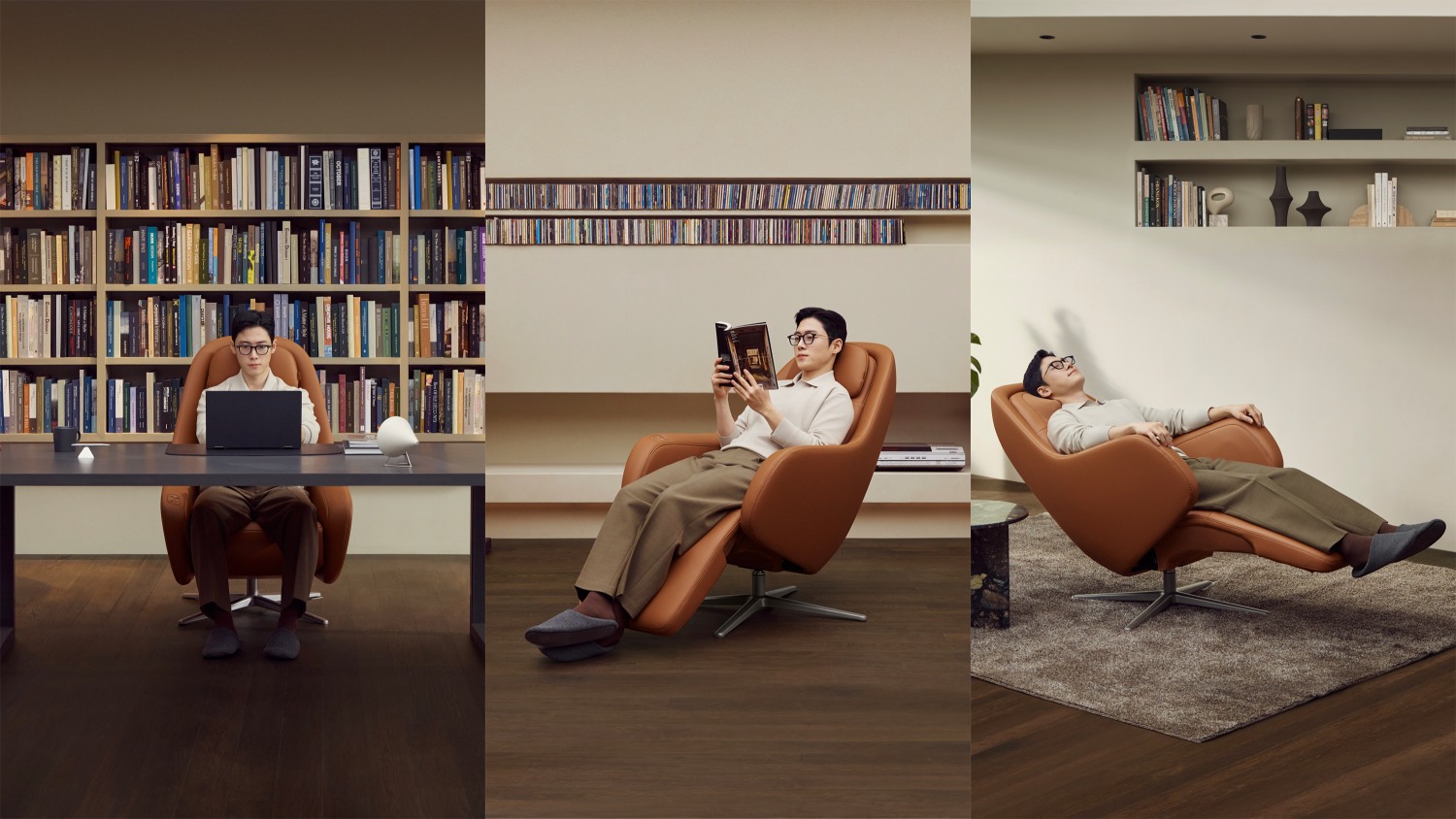 코웨이, ‘비렉스 트리플체어’ 선보여