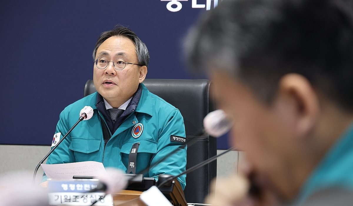 고기동 행정안전부 장관 직무대행 (사진=연합뉴스)