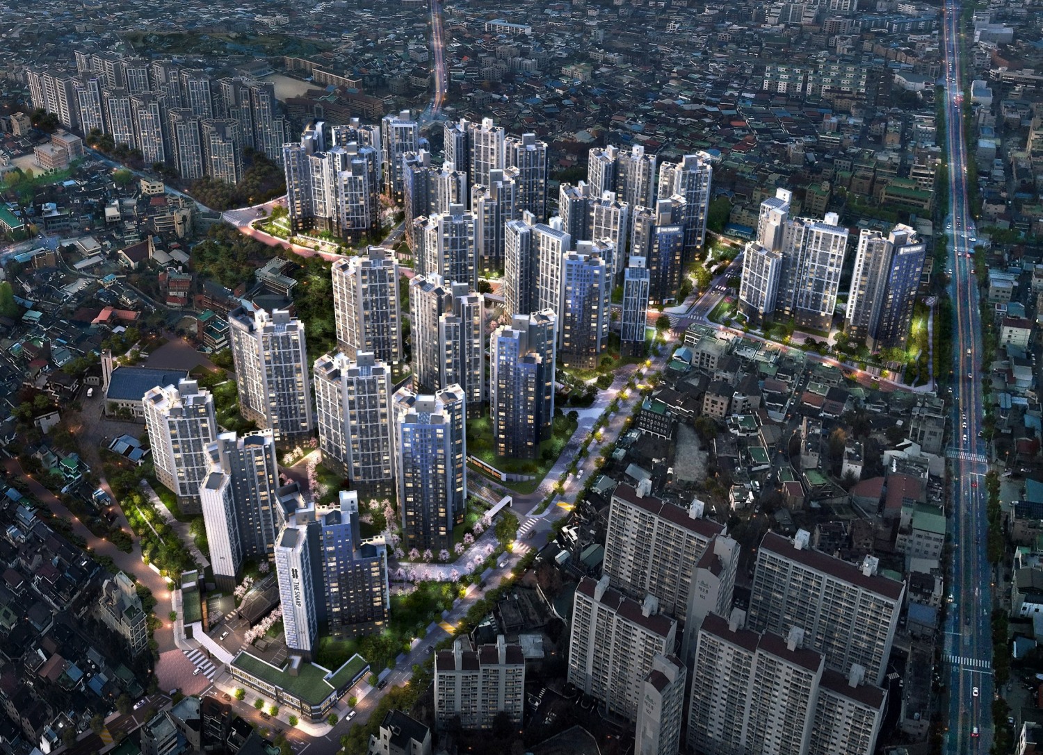 더샵 라비온드 조감도.(사진=포스코이앤씨)