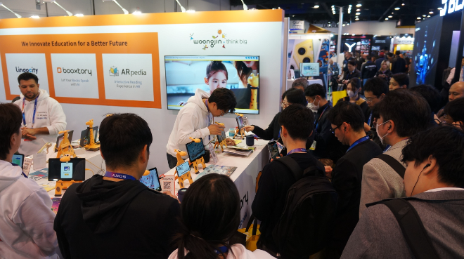 웅진씽크빅 ‘북스토리·링고시티·AR피디아’, CES 2025 참여