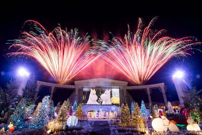 에버랜드, 국내 최초 '무민 불꽃놀이' 멀티미디어쇼 오픈