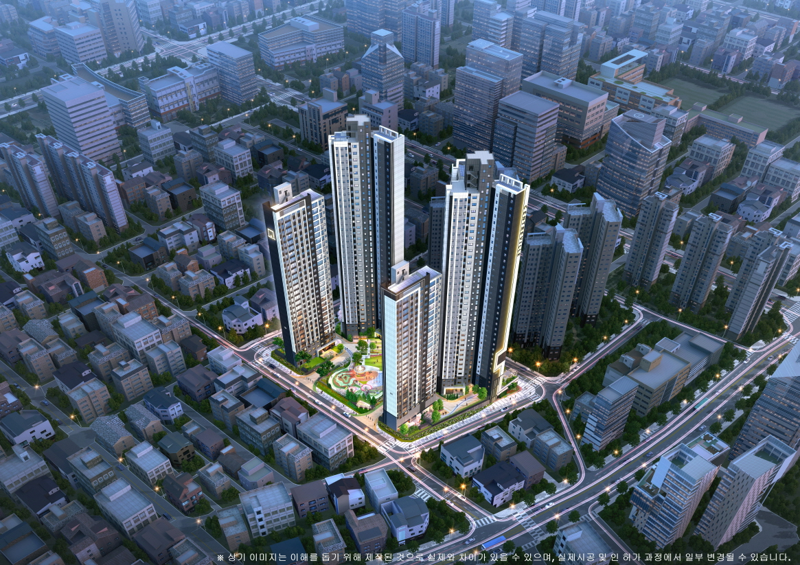 문수로 센트레빌 에듀리체 조감도.(사진=동부건설)