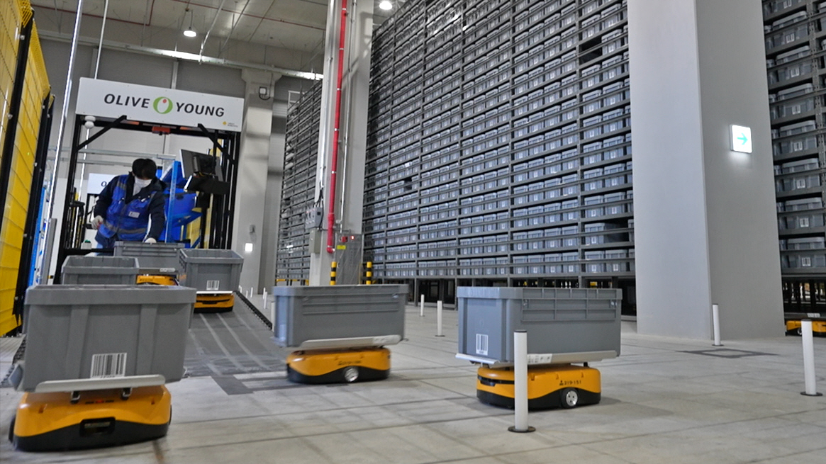 CJ올리브영, 비수도권 물류 허브 ‘경산센터’ 가동 시작