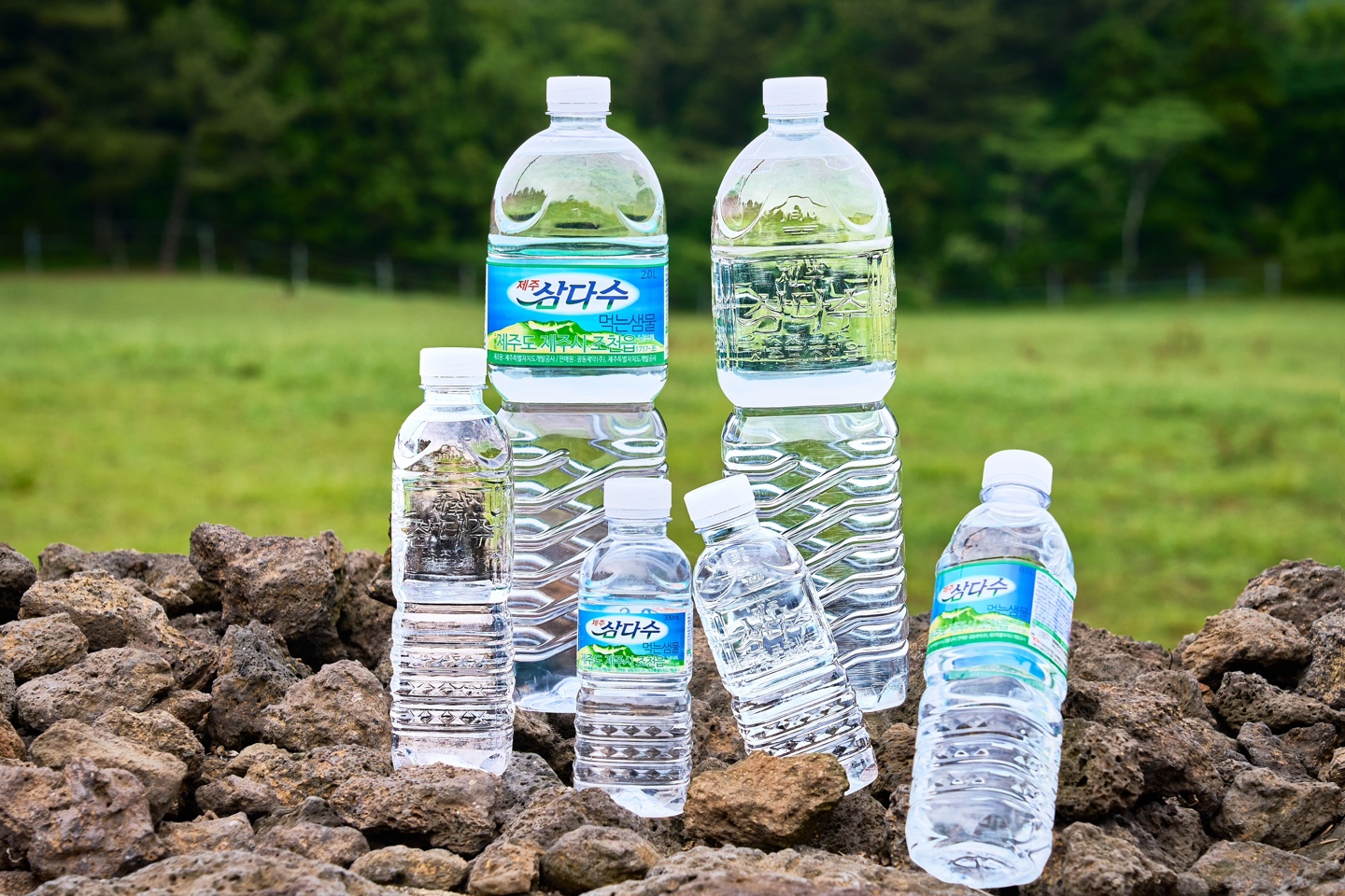 제주삼다수, 전 품종 용기 경량화 성공