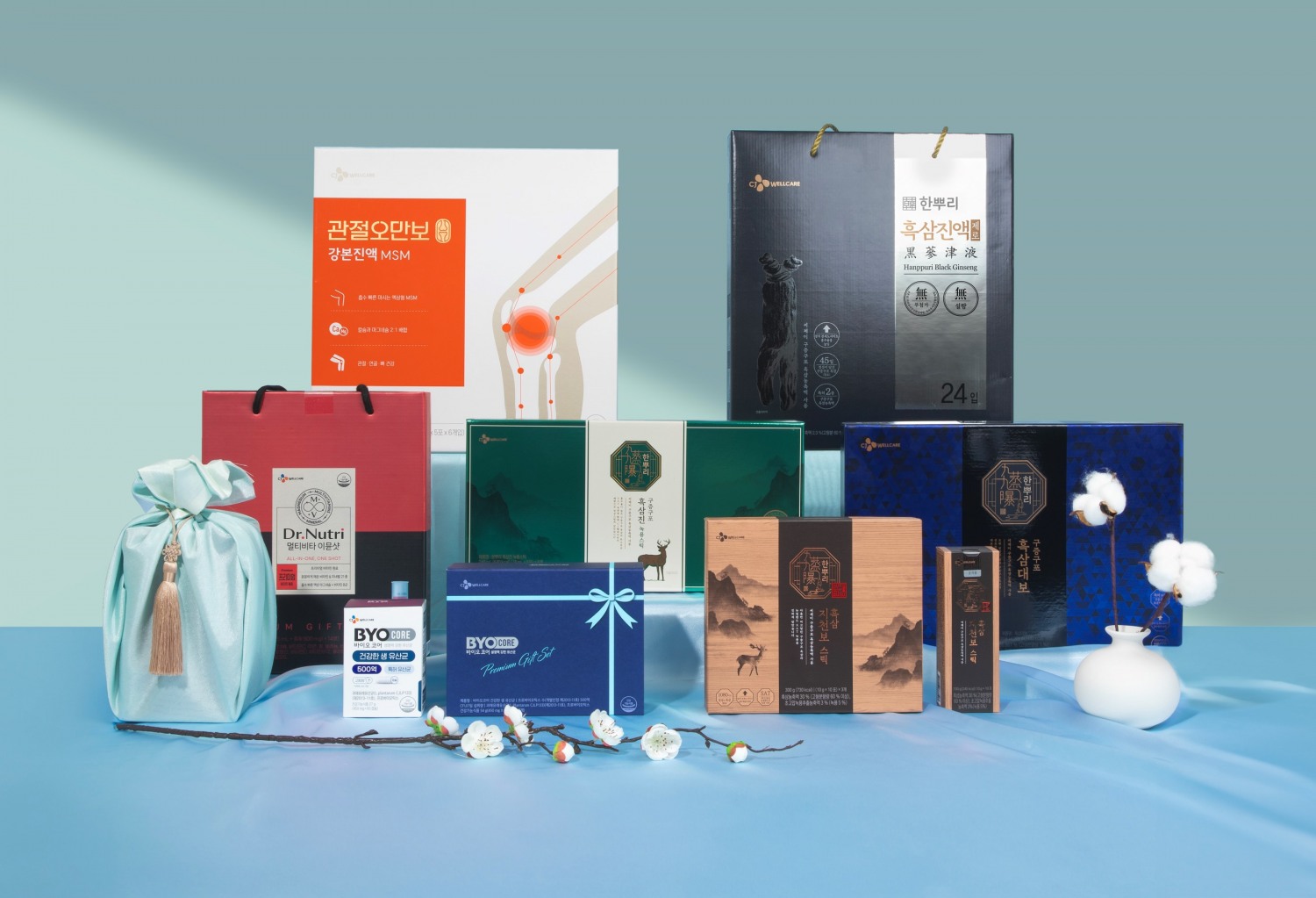 CJ웰케어, 설 맞아 건강기능식품 선물세트 38종 선보여
