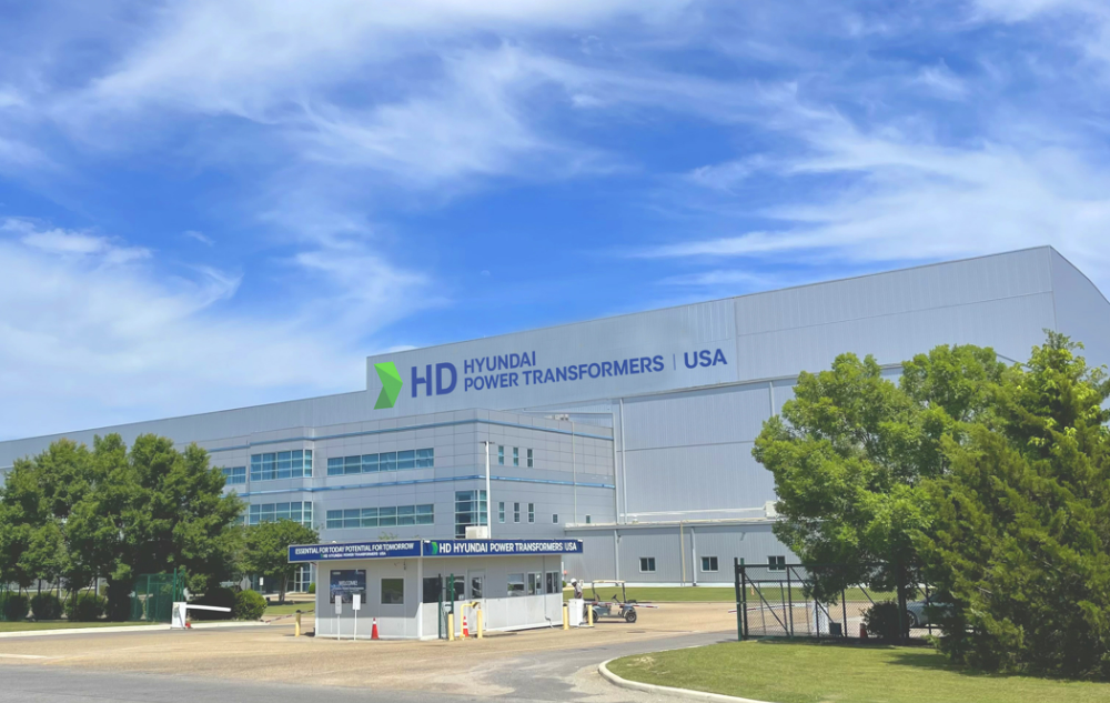 HD현대일렉트릭 미국 알라바마 법인 전경.(사진=HD현대일렉트릭)