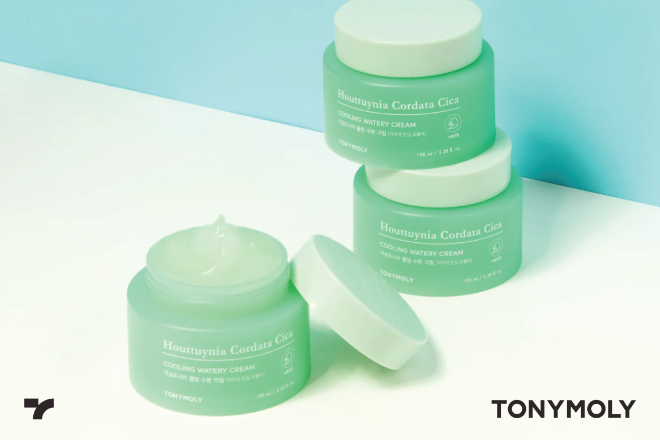 '어성초 시카 쿨링 수분크림'.(사진=토니모리)