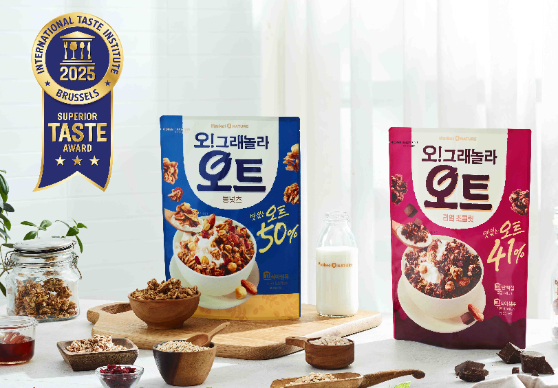 오리온 마켓오네이처 오!그래놀라 오트, ‘ITI 국제식음료품평회’ 최고 등급 획득