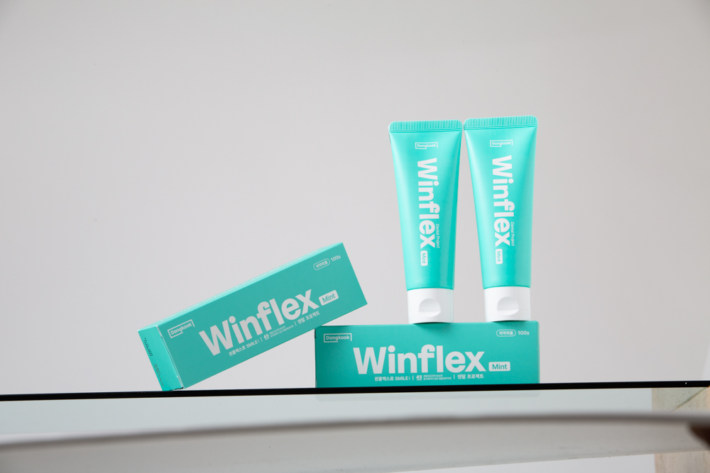 동국제약, 구취 케어 치약 윈플렉스 민트 선보여
