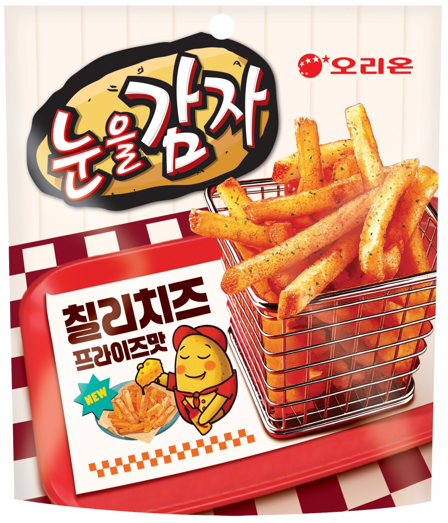 오리온, ‘눈을감자 칠리치즈 프라이즈맛’ 선보여