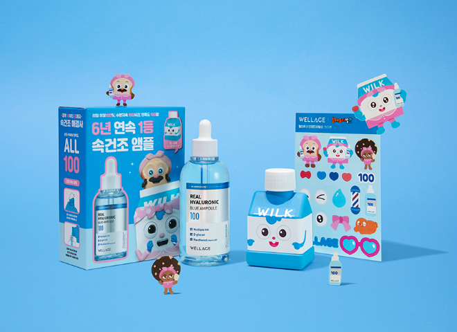 휴젤 웰라쥬, ‘브레드이발소’ 콜라보 한정 기획세트 출시